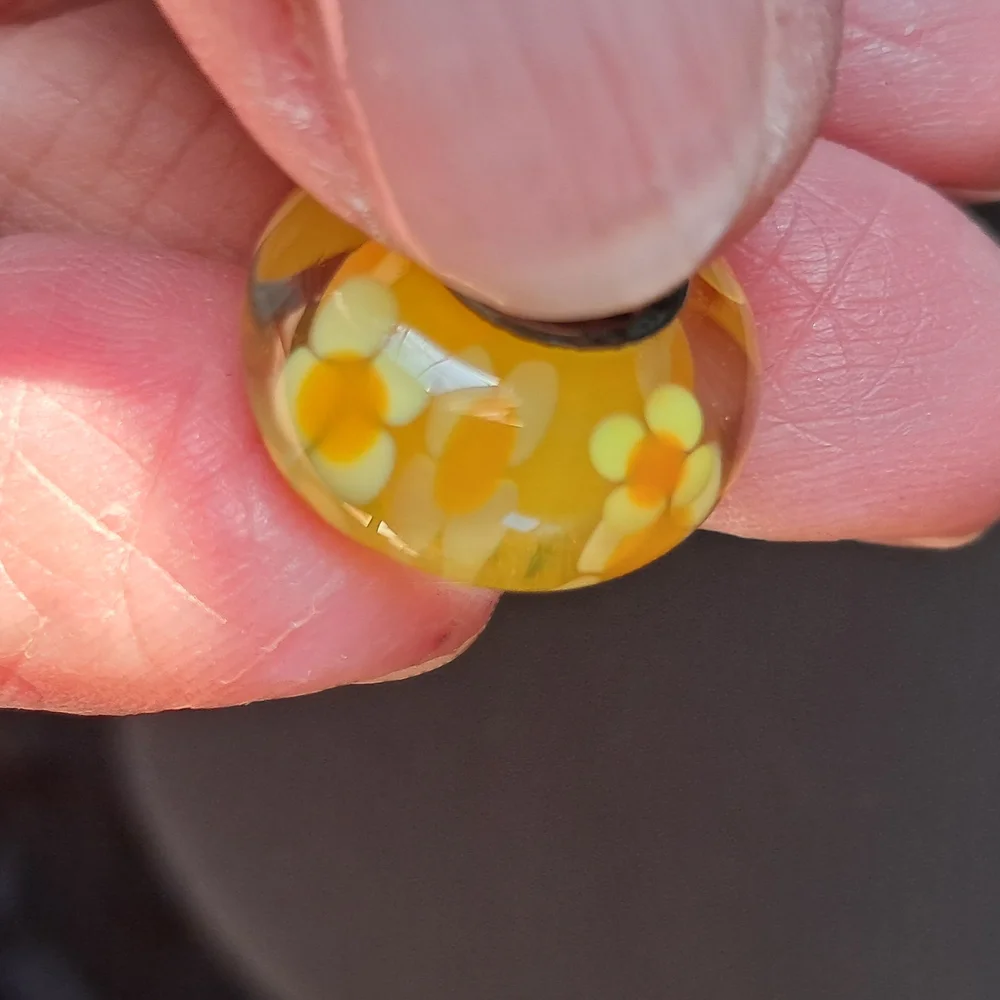 Pandora Yellow Floral Charm - Picture 2 of 5